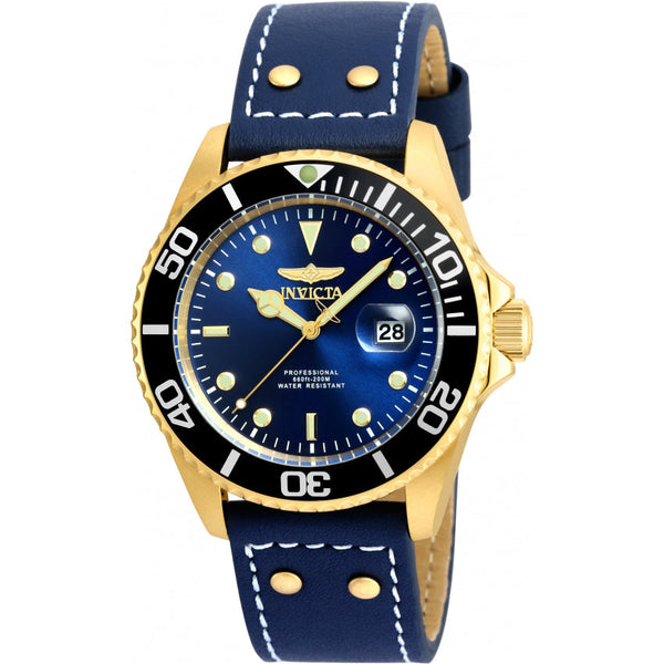 Reloj Invicta Pro Diver de hombre banda de piel 43 mm - Azul - 22076