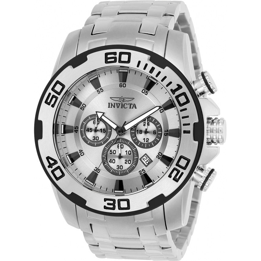 Reloj Invicta Pro Diver Scuba de hombre banda de metal 50 mm - Plateado - 22317