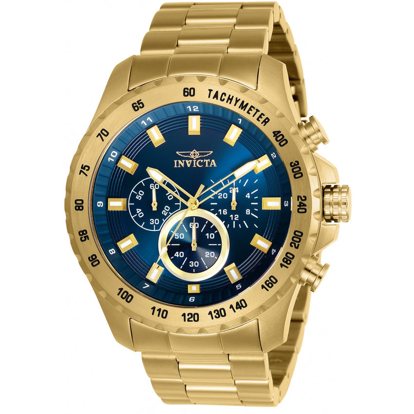 Reloj Invicta Speedway de hombre pulsera de acero inoxidable 48mm - Dorado - 24213 - Acero Inoxidable Dorado
