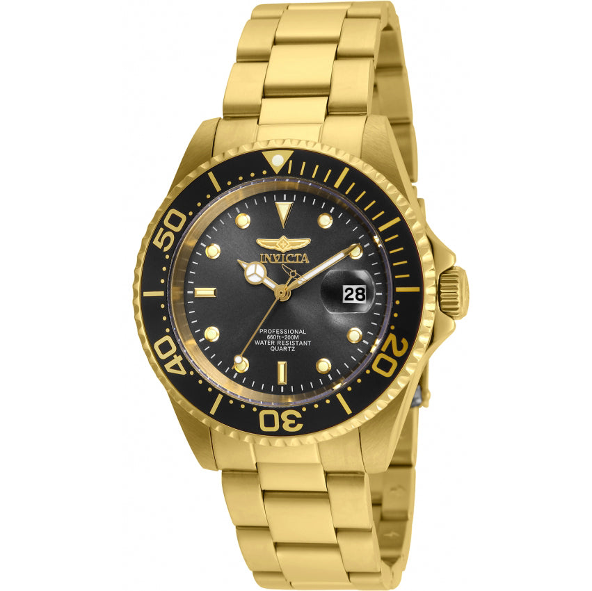 Invicta Pro Diver Automático Reloj para Hombre Pulsera de Metal 40 mm - Dorado - 24949