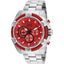 Invicta reloj para caballero pulsera de metal 52mm - Rojo - 25514