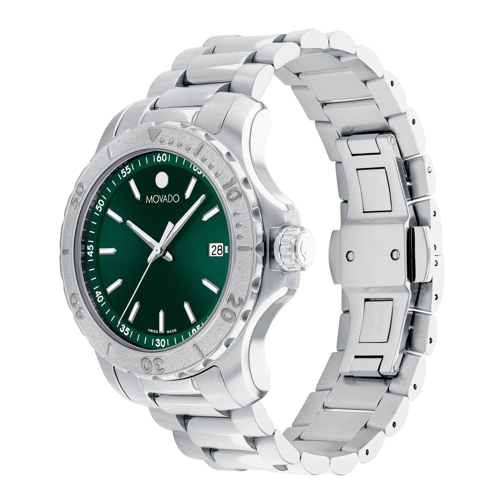2600167 Reloj Movado Active Sport de hombre correa de metal 40 mm