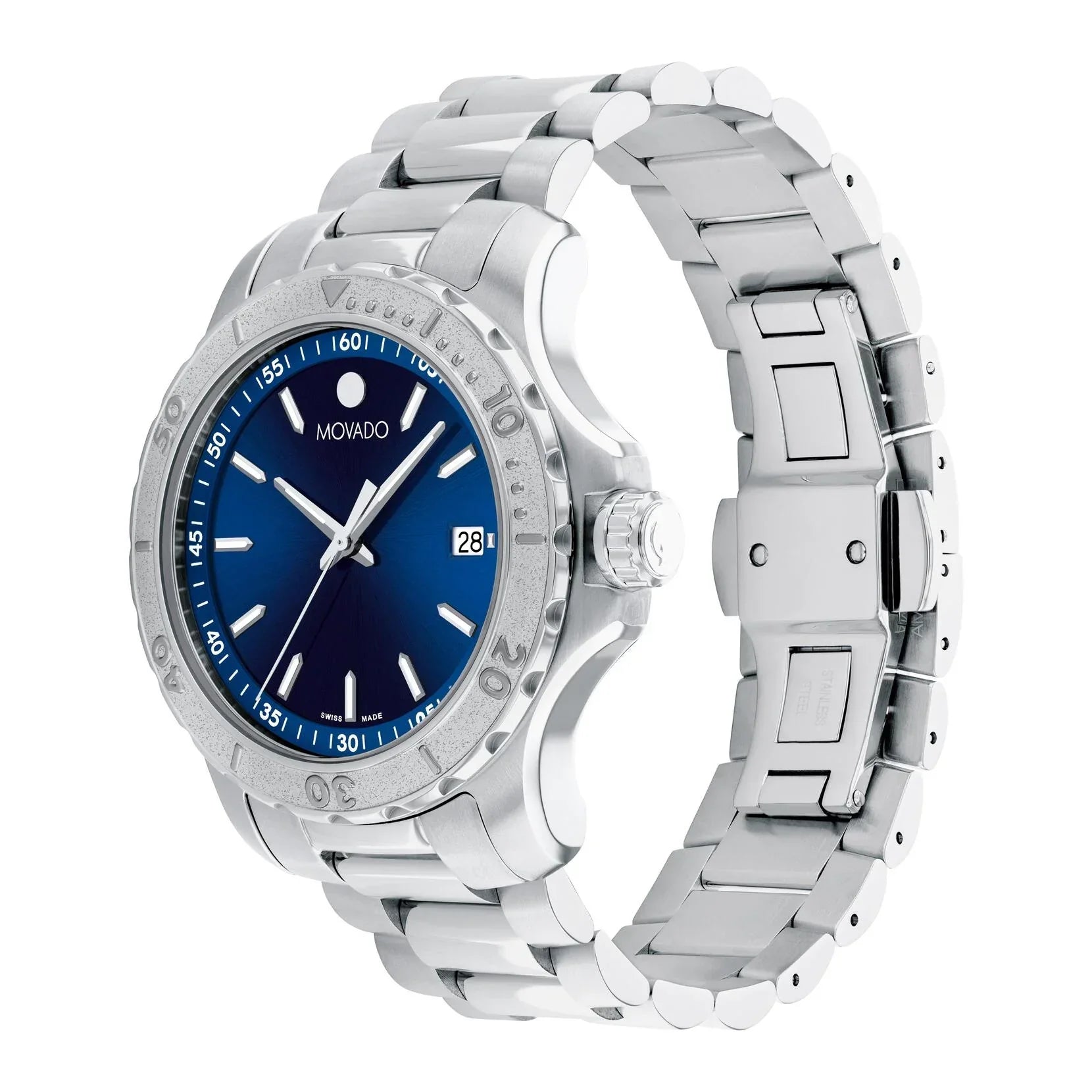 2600168 Reloj Movado Active Sport de hombre pulsera de metal 40 mm