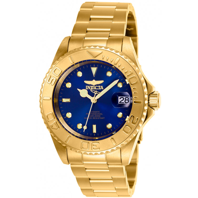 Invicta Pro Diver Automático Reloj para Caballero Correa de Acero Inoxidable 40 mm - Dorado - 26997