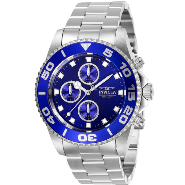 Reloj Pro Diver de caballero pulsera de metal 43mm - Plateado - 28690