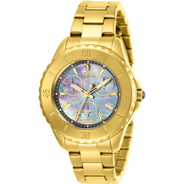 Reloj Invicta Angel de dama banda de metal 38mm - Dorado - 29109