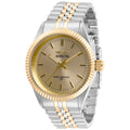 Invicta Specialty Reloj para Hombre Pulsera de Acero Inoxidable - Dorado Plateado - 29382