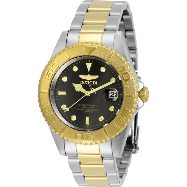 Reloj Invicta Pro Diver de hombre pulsera de metal 37.5 mm - Plateado dorado - 29941