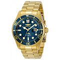 Reloj Invicta Aviator para hombre pulsera de metal 45mm - Azul - 30024
