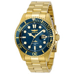 Reloj Invicta Aviator para hombre pulsera de metal 45mm - Azul - 30024
