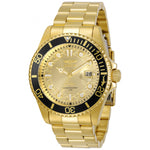 Reloj Invicta Aviator para hombre pulsera de metal 45mm - Dorado - 30025