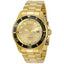 Reloj Invicta Aviator para hombre pulsera de metal 45mm - Dorado - 30025