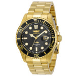 Reloj Invicta Aviator para hombre pulsera de metal 45mm - Negro - 30026