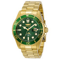 Reloj Invicta Aviator para hombre pulsera de metal 45mm - Verde - 30027