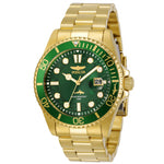 Reloj Invicta Aviator para hombre pulsera de metal 45mm - Verde - 30027