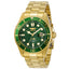 Reloj Invicta Aviator para hombre pulsera de metal 45mm - Verde - 30027