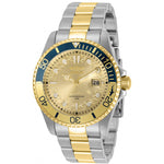 Reloj Invicta Aviator para hombre pulsera de metal 45mm - Plateado - 30948