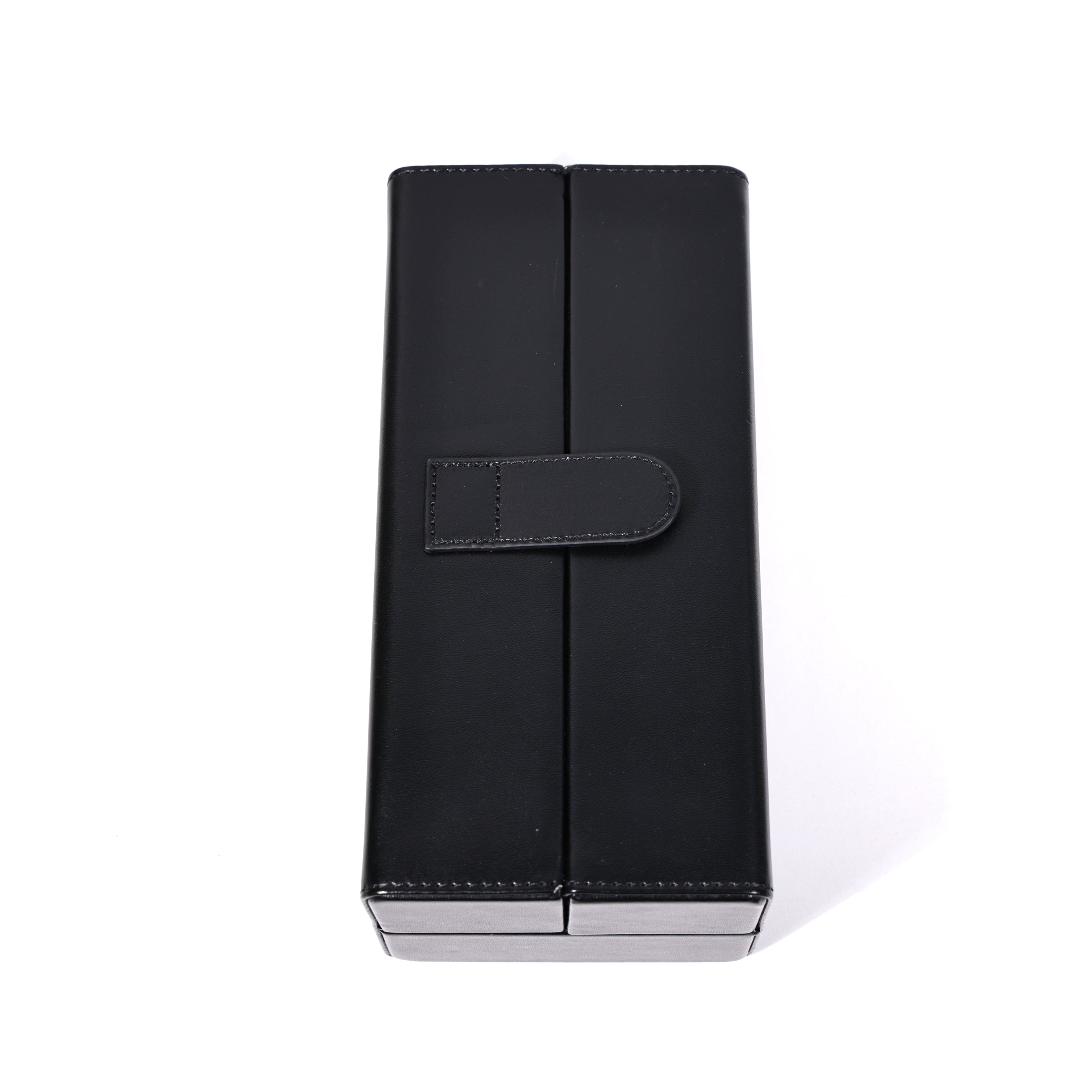 Estuche Tancy TC-029 para 3 Relojes Cuero Negro