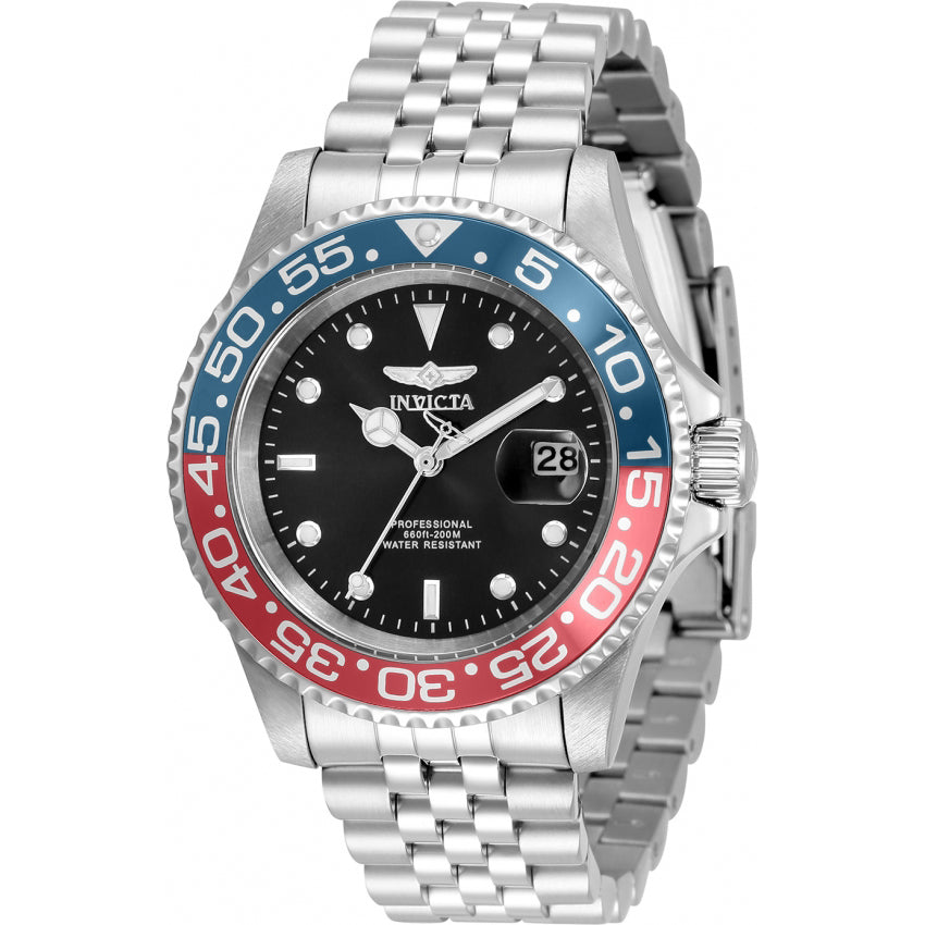 Reloj Invicta Pro Diver para caballero correa de metal 40 mm - Plateado - 34102