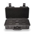 3517-6-CON Maleta Topcase para 6 Relojes Plástico Negro