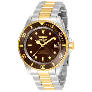 Invicta Pro Diver Automático Reloj para Caballero Correa de Acero Inoxidable 40 mm - Café - 35701