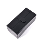 Estuche Tancy TC-029 para 3 Relojes Cuero Negro
