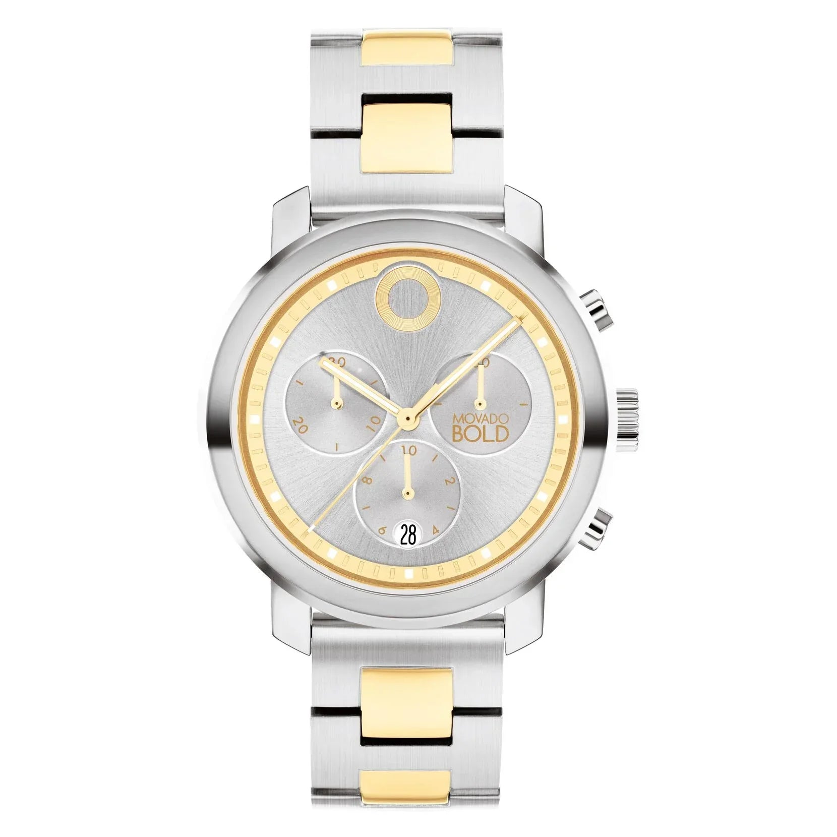 3601003 Reloj Movado Bold Unisex Correa Acero Bicolor