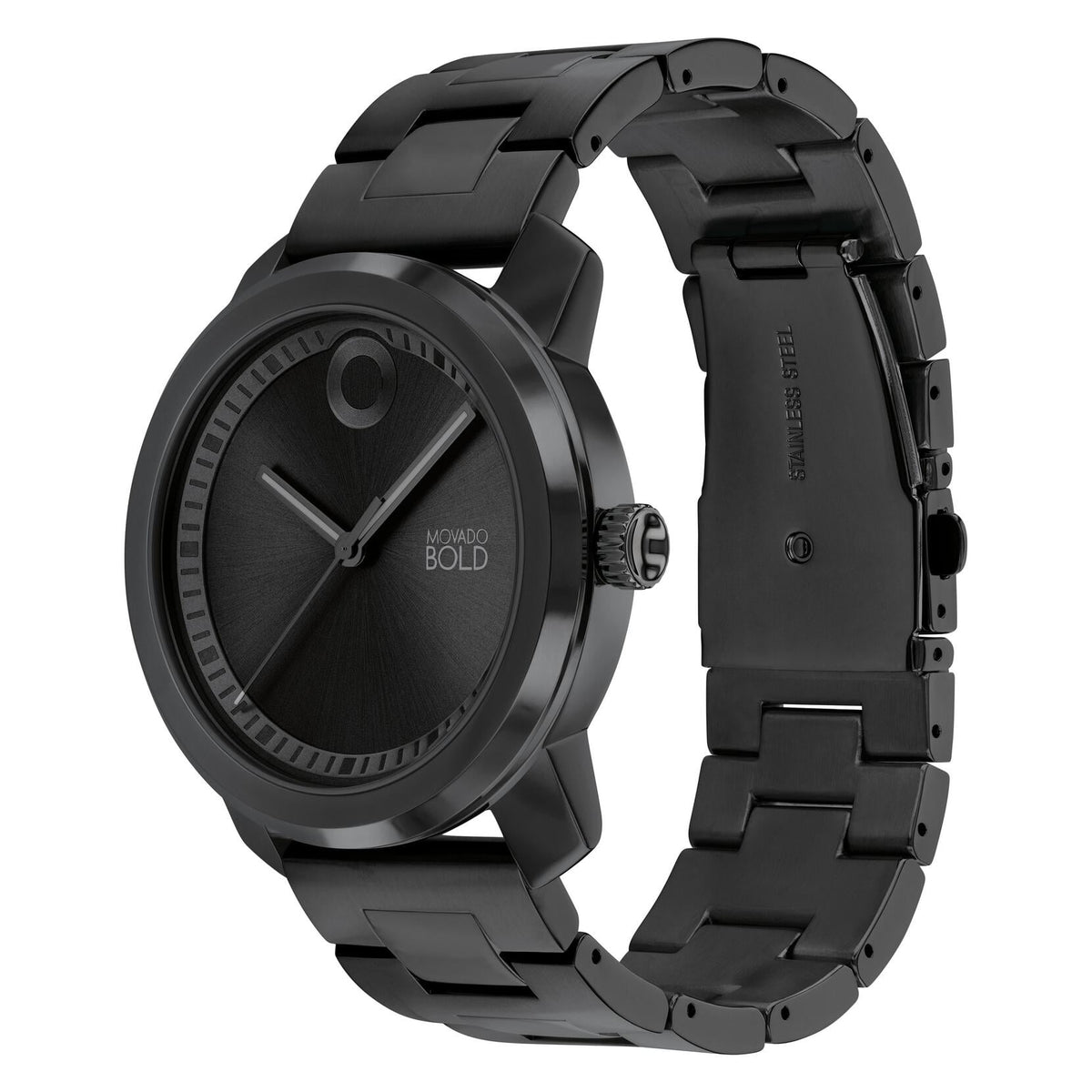 Movado Trend Propel 3601034 reloj de hombre brazalete de acero inoxidable - Negro