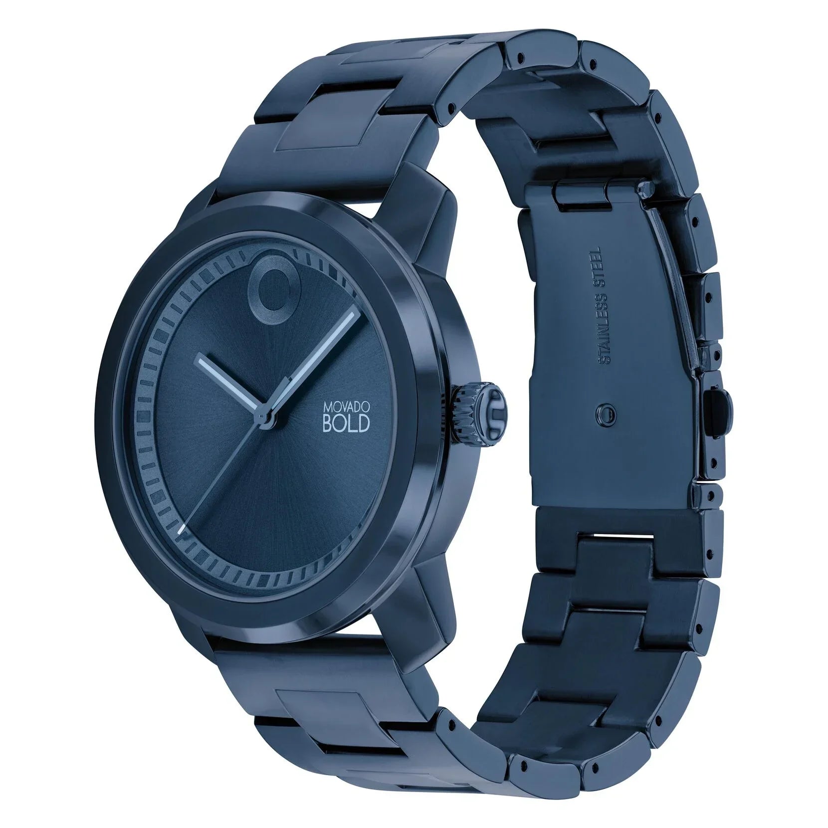 3601035 Reloj Movado Bold Hombre Brazalete de Acero Azul