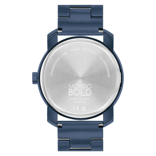 3601035 Reloj Movado Bold Hombre Brazalete de Acero Azul