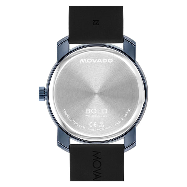 Movado Trend Propel 3601038-R reloj de hombre correa de silicona negra