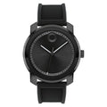 Movado Trend Propel 3601039 reloj de hombre correa de silicona negra