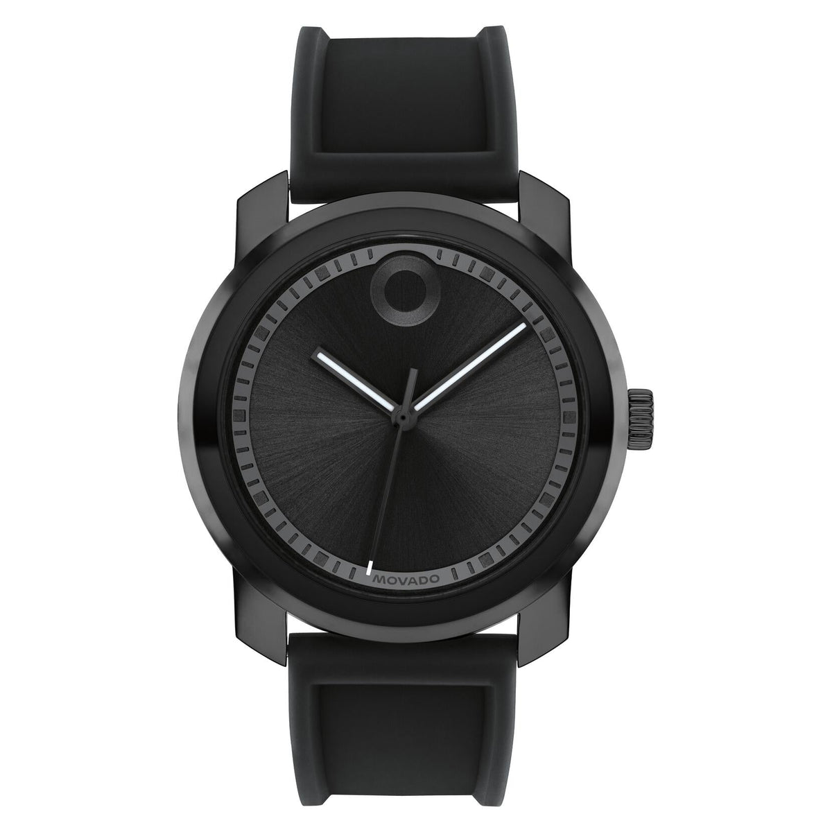 Movado Trend Propel 3601039 reloj de hombre correa de silicona negra