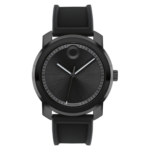 Movado Trend Propel 3601039 reloj de hombre correa de silicona negra
