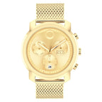 3601046 Reloj Movado Bold Hombre Correa Malla Acero Dorado