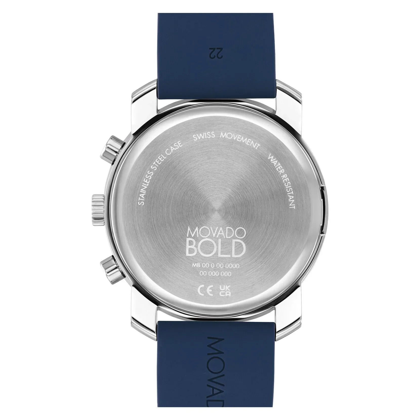 3601048 Reloj Movado Bold Propel Hombre Silicona Azul