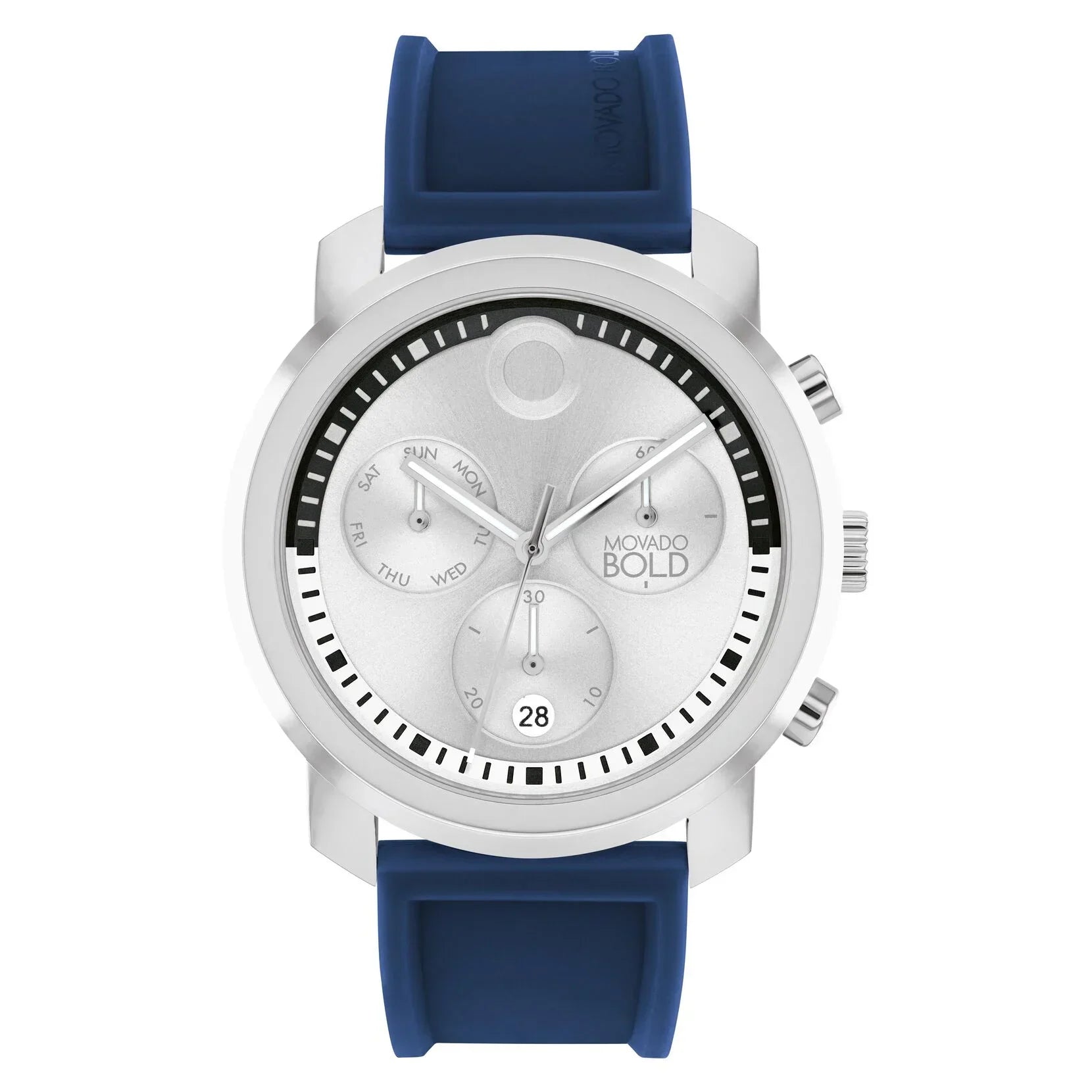 3601048 Reloj Movado Bold Propel Hombre Silicona Azul