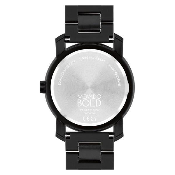 Movado Trend Impulse 3601055 reloj de hombre brazalete de acero inoxidable - Negro