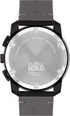 3601092 Reloj Movado Bold Hombre Correa de Cuero Negro