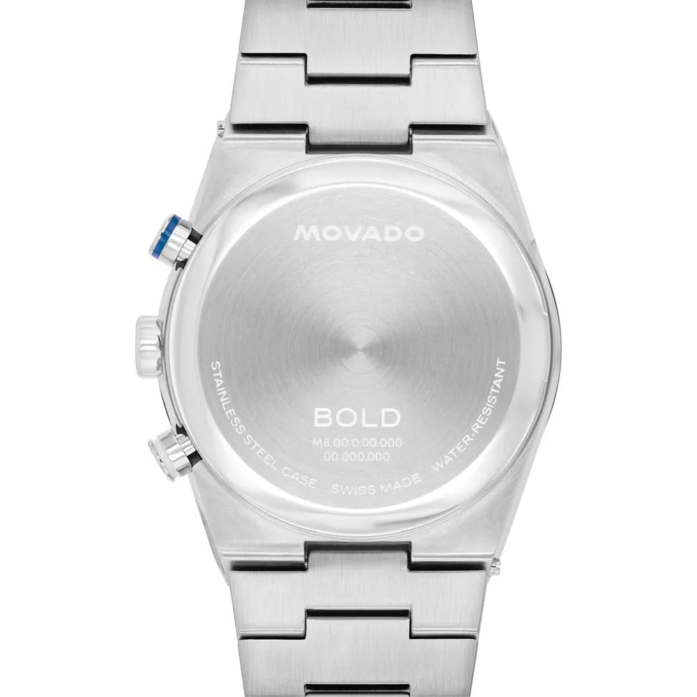 Movado BOLD Quest 3601199 reloj de hombre brazalete de acero inoxidable - Plateado