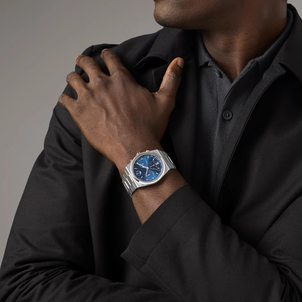 Movado BOLD Quest 3601199 reloj de hombre brazalete de acero inoxidable - Plateado
