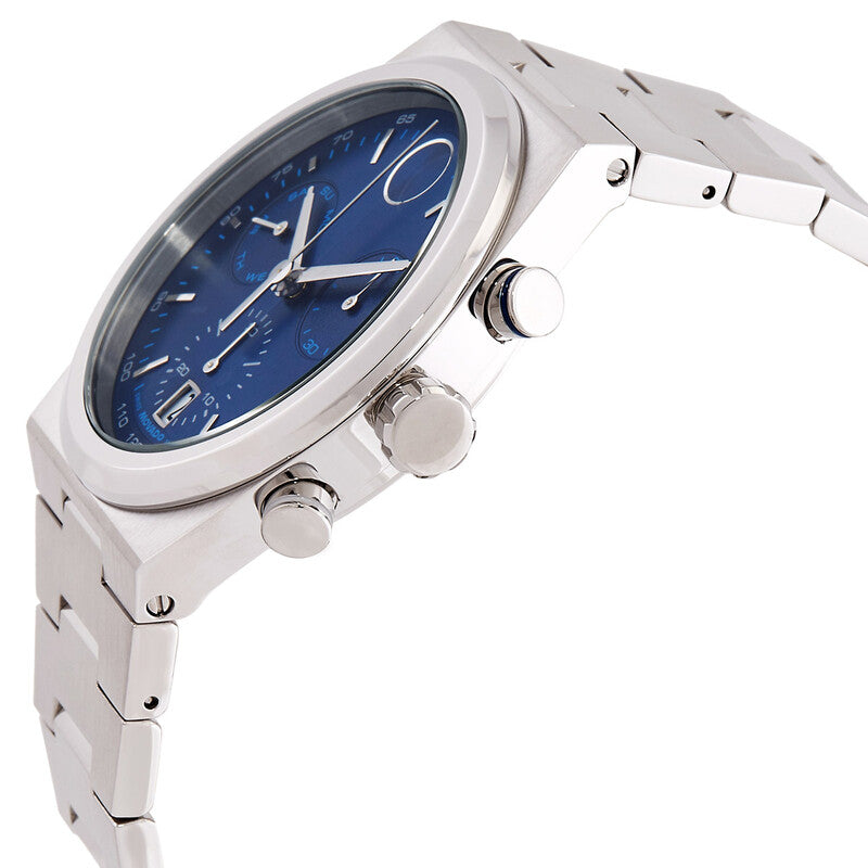 Movado BOLD Quest 3601199 reloj de hombre brazalete de acero inoxidable - Plateado