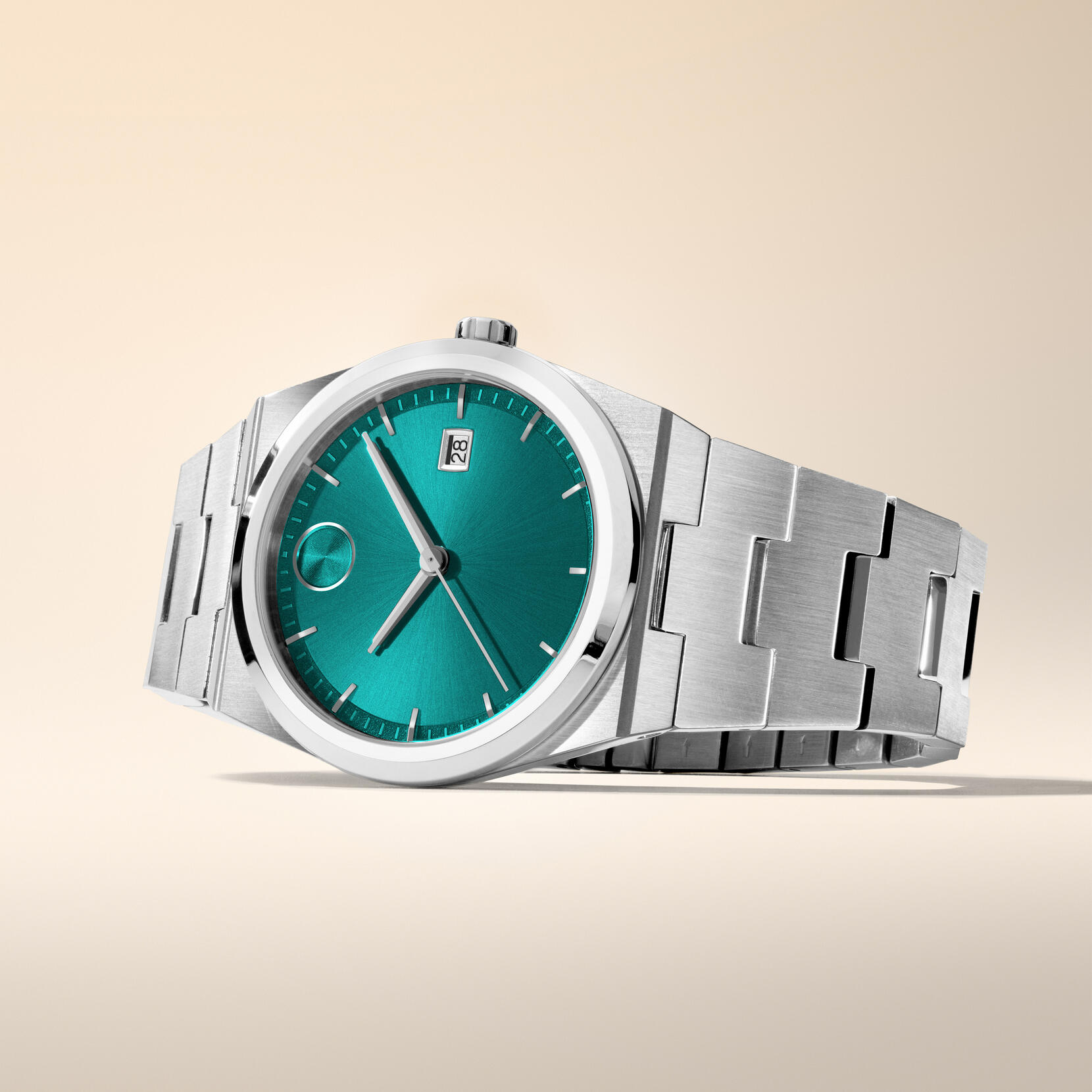 3601222 Reloj Movado Bold de hombre pulsera de acero inoxidable