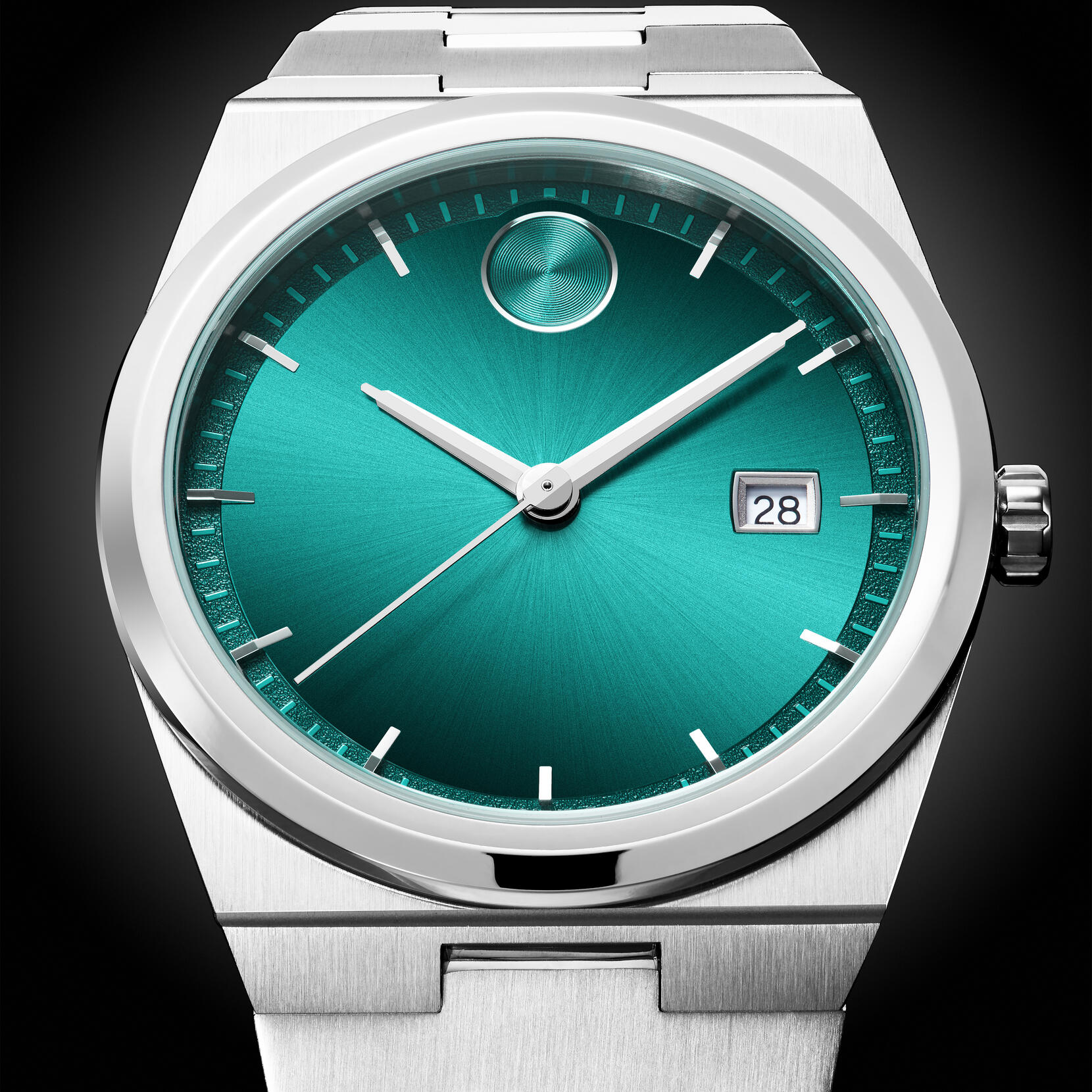 3601222 Reloj Movado Bold de hombre pulsera de acero inoxidable