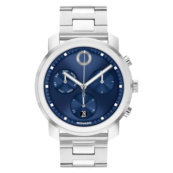 Movado Trend Propel 3601350 reloj de hombre brazalete de acero inoxidable - Plateado