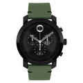 Movado Impulse 3601360 reloj de hombre correa de piel verde