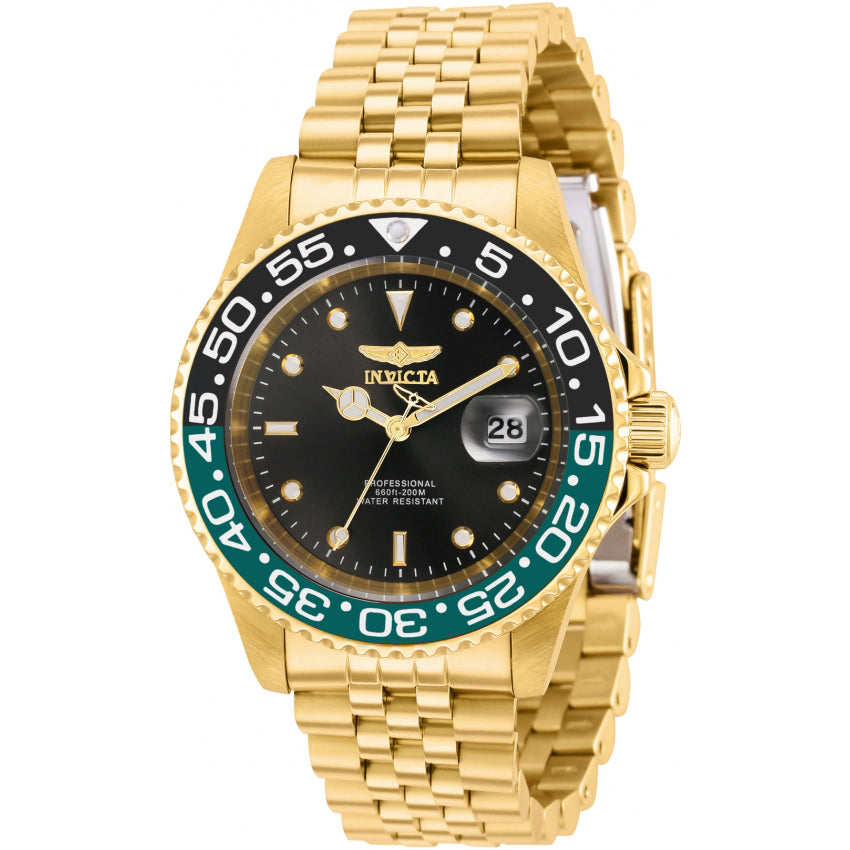 Reloj Invicta Pro Diver para caballero correa de metal 40 mm - Dorado - 36043