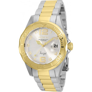36056 Reloj Invicta Angel de mujer pulsera de acero bicolor plateado