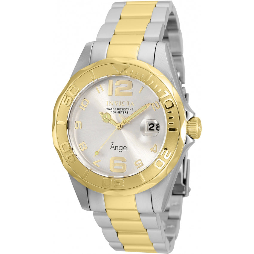 Reloj Invicta Angel Mujer Acero Bicolor Plateado - Reloj original en Guatemala