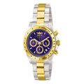 Reloj Invicta Speedway de hombre pulsera de metal 40 mm - Plateado dorado - 3644